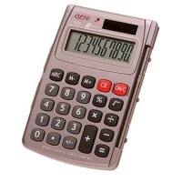 GENIE&reg; Taschenrechner 520 10-stellig mit Klappdeckel grau