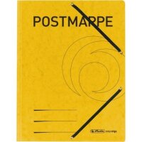 Herlitz Einschlagmappe 11255593 m.G. DIN A4 Postmappe gelb
