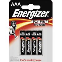 Energizer Batterie Alkaline Power E300132600 AAA Micro 4...