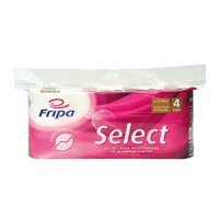 fripa Toilettenpapier Select 1040801 4-lagig wei&szlig; 8...