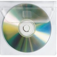 Veloflex CD/DVD H&uuml;lle 2259000 1CD PP glasklar 10...