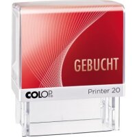 COLOP Textstempel Printer 20 GEBUCHT 100672 38mm...