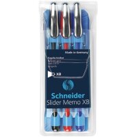 Schneider Kugelschreiber Slider Memo XB 150293 sortiert 3...