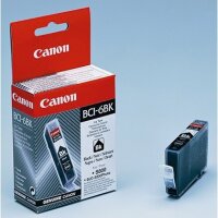 Canon Tintenpatrone BCI6BK 4705A002 13ml schwarz