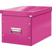 Leitz Archivbox Click &amp; Store Cube 61080023 L pink
