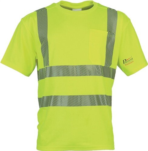 Warnschutz-T-Shirt Prevent&reg; Trendline Gr.L neongelb PREVENT TRENDLINE