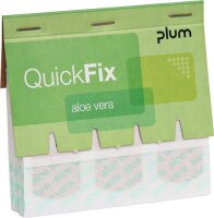 Pflasterstrips QuickFix Aloe Vera 45 St./Refill PLUM