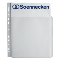 Soennecken Combi-Prospekth&uuml;lle 1601 DIN A4 PP transparent 5 St./Pack.