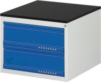 Schubladenschrank BK 650 H460xB580xT650mm grau/blau...