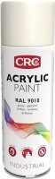 Farbschutzlackspray ACRYLIC PAINT reinweiss gl&auml;nzend RAL9010 400ml Spraydose CRC